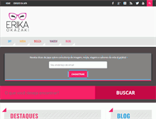Tablet Screenshot of erikaokazaki.com.br